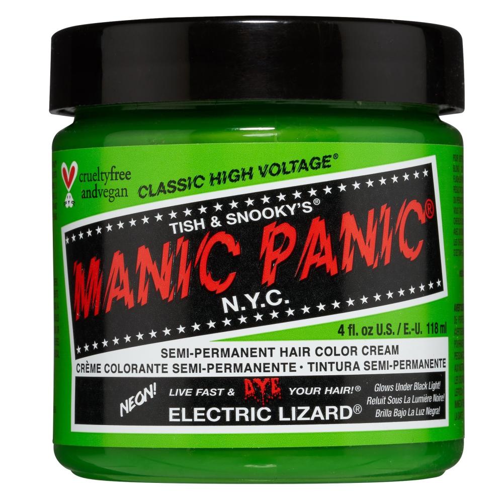 Manic Panic - Electric Lizard Classic UV Semi permanente haarverf - Groen